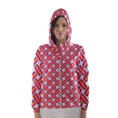 Abstract Cookies Women s Hooded Windbreaker by SychEva