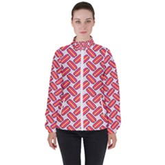 Abstract Cookies Women s High Neck Windbreaker by SychEva