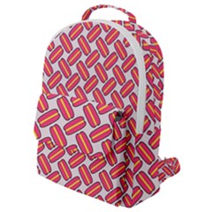 Abstract Cookies Flap Pocket Backpack (small) by SychEva