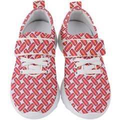 Abstract Cookies Kids  Velcro Strap Shoes by SychEva