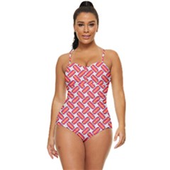 Abstract Cookies Retro Full Coverage Swimsuit by SychEva