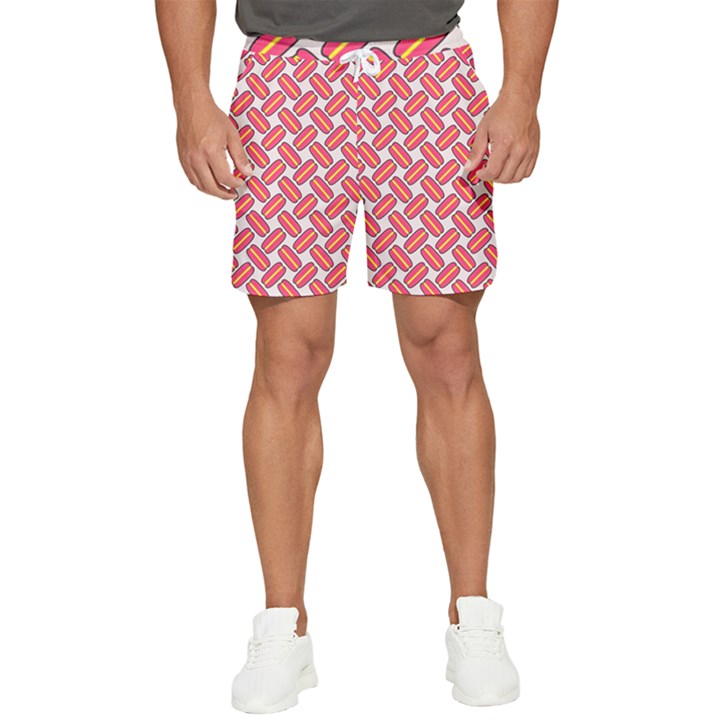 Abstract Cookies Men s Runner Shorts