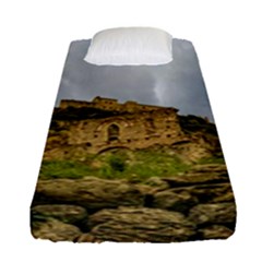 Ancient Mystras Landscape, Peloponnese, Greece Fitted Sheet (single Size) by dflcprintsclothing