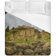 Ancient Mystras Landscape, Peloponnese, Greece Duvet Cover (california King Size) by dflcprintsclothing