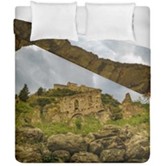 Ancient Mystras Landscape, Peloponnese, Greece Duvet Cover Double Side (california King Size) by dflcprintsclothing