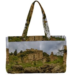 Ancient Mystras Landscape, Peloponnese, Greece Canvas Work Bag by dflcprintsclothing