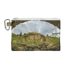 Ancient Mystras Landscape, Peloponnese, Greece Canvas Cosmetic Bag (medium) by dflcprintsclothing