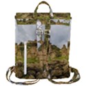 Ancient Mystras Landscape, Peloponnese, Greece Flap Top Backpack View3