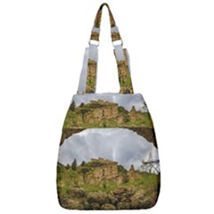 Ancient Mystras Landscape, Peloponnese, Greece Center Zip Backpack by dflcprintsclothing