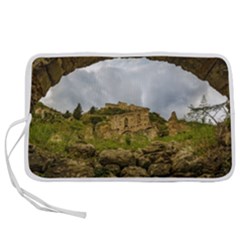 Ancient Mystras Landscape, Peloponnese, Greece Pen Storage Case (l) by dflcprintsclothing