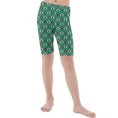 Beetle Eyes Kids  Mid Length Swim Shorts by SychEva