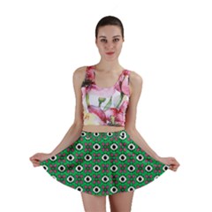 Beetle Eyes Mini Skirt by SychEva