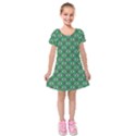 Beetle Eyes Kids  Short Sleeve Velvet Dress View1