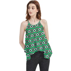 Beetle Eyes Flowy Camisole Tank Top by SychEva