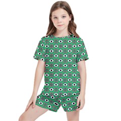 Beetle Eyes Kids  Tee And Sports Shorts Set