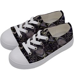 The Pollinator Kids  Low Top Canvas Sneakers by MRNStudios