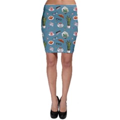 Fashionable Office Supplies Bodycon Skirt by SychEva