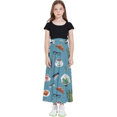 Fashionable Office Supplies Kids  Flared Maxi Skirt by SychEva