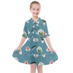 Fashionable Office Supplies Kids  All Frills Chiffon Dress by SychEva