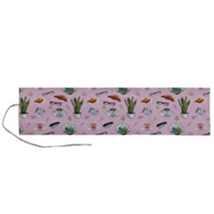 Office Time Roll Up Canvas Pencil Holder (l) by SychEva