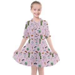 Office Time Kids  All Frills Chiffon Dress by SychEva