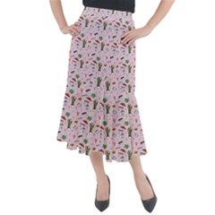 Office Time Midi Mermaid Skirt by SychEva