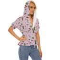 Office Time Lightweight Drawstring Hooded Top View3