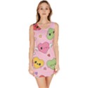 Kawaii Hearts Pattern Bodycon Dress View1