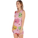 Kawaii Hearts Pattern Bodycon Dress View2