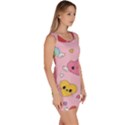 Kawaii Hearts Pattern Bodycon Dress View3