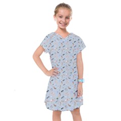 Office Kids  Drop Waist Dress by SychEva