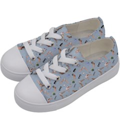 Office Kids  Low Top Canvas Sneakers by SychEva