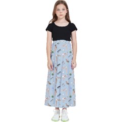 Office Kids  Flared Maxi Skirt by SychEva