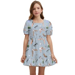 Office Kids  Short Sleeve Dolly Dress