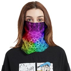 Fractal Design Face Covering Bandana (two Sides) by Sparkle