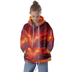 Fractal Kids  Oversized Hoodie