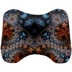 Fractal Head Support Cushion by Sparkle