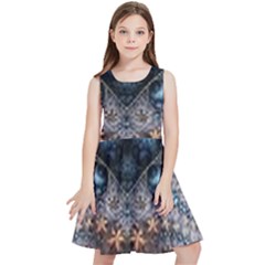 Fractal Kids  Skater Dress by Sparkle