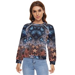 Fractal Women s Long Sleeve Raglan Tee