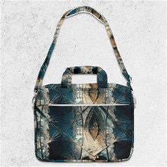 Fractal Macbook Pro Shoulder Laptop Bag  by Sparkle