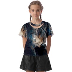 Fractal Kids  Front Cut Tee