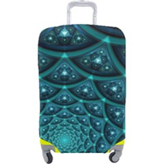 Fractal Luggage Cover (large) by Sparkle