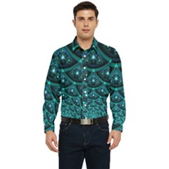 Fractal Men s Long Sleeve  Shirt