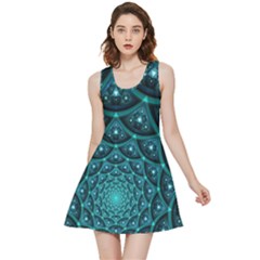 Fractal Inside Out Reversible Sleeveless Dress