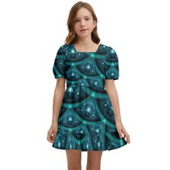 Fractal Kids  Short Sleeve Dolly Dress