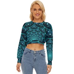 Fractal Lightweight Long Sleeve Sweatshirt