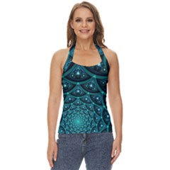 Fractal Basic Halter Top