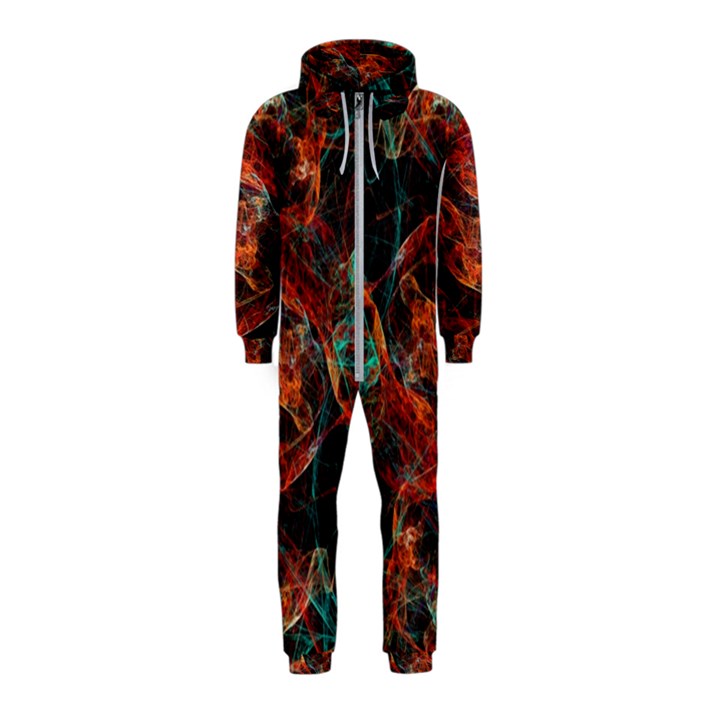 Fractal Hooded Jumpsuit (Kids)