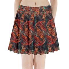 Fractal Pleated Mini Skirt by Sparkle