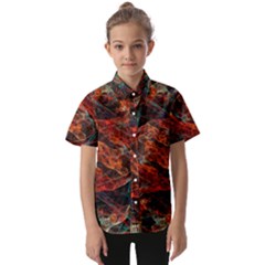 Fractal Kids  Short Sleeve Shirt